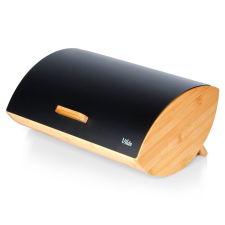 Vilde Kenyértartó Bambusz-Fém Fekete 35,5x24,5x15,5cm konyhai eszköz