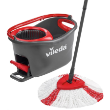 Vileda 163430 Turbo Easywring & Clean felmosó és vödör szett fekete / piros takarító és háztartási eszköz