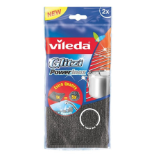 Vileda Edénysúroló párna VILEDA Glitzi Power Inox 2 db-os tisztító- és takarítószer, higiénia