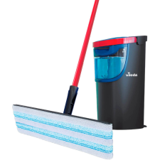 Vileda H2PRO Lapos felmosó szett kéttartályos rendszerrel 8L - Fekete / Piros takarító és háztartási eszköz