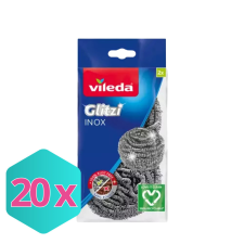  Vileda Inox fémsúrolószivacs 2db/csg KARTON - 20 csomag tisztító- és takarítószer, higiénia
