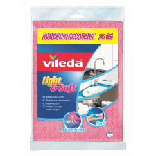Vileda Light&Soft eldobható törlőkendő 6 db tisztító- és takarítószer, higiénia