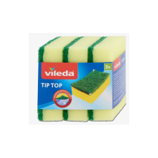 Vileda Mosogatószivacs 3 db/csomag TipTop Vileda_F25301 tisztító- és takarítószer, higiénia