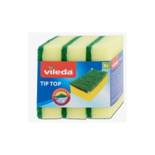 Vileda Mosogatószivacs 3 db/csomag TipTop Vileda_F25301 tisztító- és takarítószer, higiénia
