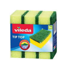 Vileda Mosogatószivacs 3 db/csomag TipTop Vileda_F25301 tisztító- és takarítószer, higiénia