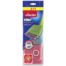 Vileda Power Inox Colors, 3db tisztító- és takarítószer, higiénia