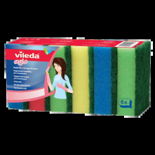 Vileda Rainbow mosogatószivacs 6 db-os tisztító- és takarítószer, higiénia