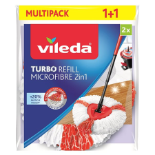 Vileda TURBO 2 az 1-ben pótfej 2 db takarító és háztartási eszköz