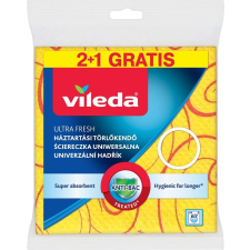 Vileda Vileda Ultra Fresh antibakteriális törlőkendő 3 db-os tisztító- és takarítószer, higiénia