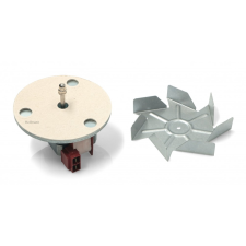 Villanytűzhely sütőventilátor + tömítés ( 28 mm tengellyel) # ( légkeveréses ventilátor 28mm ) # beépíthető gépek kiegészítői