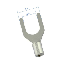  Villás saru. 4,3mm M4, 0,25...1,65 mm² kisháztartási gépek kiegészítői
