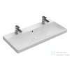Villeroy &amp; Boch Avento 100x47 cm-es mosdó 2 csaplyukkal CeramicPlus bevonattal 4156 A4 R1 ( 4156A4R1 )
