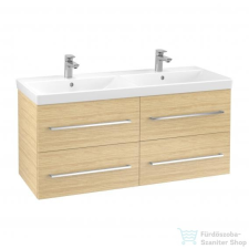 Villeroy &amp; Boch Avento 120cm-es alsószekrény Nordic Oak színben A893 00 VJ ( A89300VJ ) fürdőszoba bútor