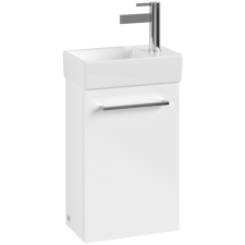 Villeroy &amp; Boch Avento Alsószekrény, zsanér bal oldalon 340 mm Brilliant White fürdőszoba bútor