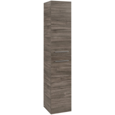 Villeroy &amp; Boch Avento Magasszekrény, zsanér jobb oldalon 350 mm Stone Oak fürdőszoba bútor