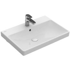 Villeroy & Boch Avento mosdótál 65x47 cm négyszögletes fehér 41586501 fürdőkellék