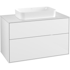 Villeroy & Boch Finion szekrény 100x50.1x60.3 cm Függesztett, mosdó alatti fehér F23100GF fürdőszoba bútor