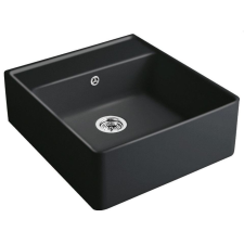Villeroy & Boch Single 595, matt fekete / Ebony mosogatótálca