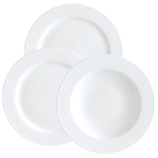 Villeroy & Boch Tányérkészlet, 18 részes, Villeroy & Boch Bella tányér és evőeszköz