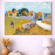  Vincent van Gogh - Provence-i parasztház vászonkép dekoráció