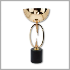  Vintage Fém Virágváza HY1494635 dekoráció