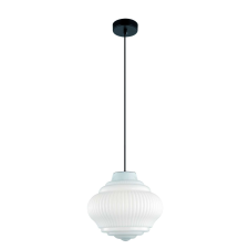 Viokef Boho fekete függesztett lámpa (VIO-4187900) E27 1 izzós IP20 világítás