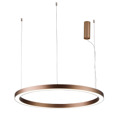 Viokef Choco kávébarna LED függesztett lámpa (VIO-4244600) LED 1 izzós IP20 világítás