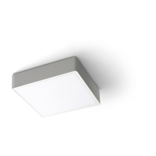 Viokef Donousa szürke kültéri LED mennyezeti lámpa (VIO-4209300) LED 1 izzós IP65 kültéri világítás