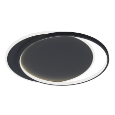 Viokef Evelyn fekete LED mennyezeti lámpa (VIO-4301901) LED 1 izzós IP20 világítás