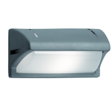 Viokef Patmos szürke kültéri fali lápma (VIO-4055900) E27 1 izzós IP44 kültéri világítás