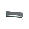 Viokef Tech sötétszürke LED kültéri fali lámpa (VIO-4137602) LED 1 izzós IP54