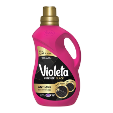 VIOLETA Intense Black folyékony mosószer fekete ruhákhoz 2,7 Liter 45 mosás tisztító- és takarítószer, higiénia