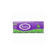 Violeta papírzsebkendő 3 rétegű mentol - 10x10db higiéniai papíráru