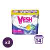 Violeta VESH mosókapszula fehér ruhákhoz (3x14 db)