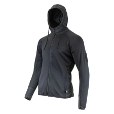 VIPER TACTICAL Storm kapucnis cipzáros pulóver fekete L férfi pulóver, kardigán