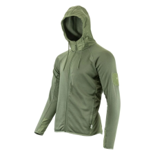 VIPER TACTICAL Storm kapucnis cipzáros pulóver zöld S férfi pulóver, kardigán