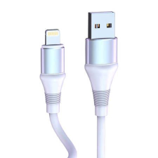 Vipfan Colorful X08 USB-A - Lightning kábel 3A, 1.2m fehér (X09LT) kábel és adapter