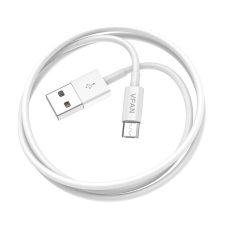 Vipfan USB és Micro USB kábel Vipfan X03, 3A, 1m (fehér) kábel és adapter