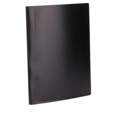  VIQUEL Bemutatómappa, 10 zsebes, A4, VIQUEL "Essentiel", fekete mappa