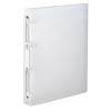 VIQUEL Gyűrűs könyv, 4 gyűrű, 40 mm, A4, maxi, PP, cserélhető címke, VIQUEL "Propyglass", víztiszta