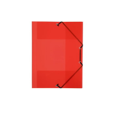 VIQUEL Propyglass A4 15mm Gumis mappa - Piros mappa