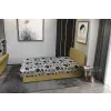  Virág hagyományos heverő száraz olíva szövet és Aroba virágos minta mágikus 90×200 cm fekvőfelülettel
