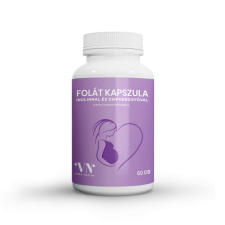 Virág Natura VN Folát kapszula inulinnal és csipkebogyóval 60db vitamin és táplálékkiegészítő