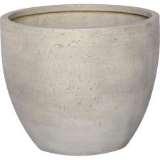  Virágcserép   43 cm x 35 cm szürke kerti dekoráció