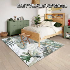 Virágmintás bársony szőnyeg 140 x 200 cm BT674413-3 lakástextília