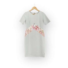  Virágos derekú női ruha - L (ÚJ) női ruha