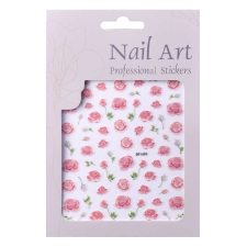  Virágos köröm matrica öntapadós DP1499 körömdíszítő