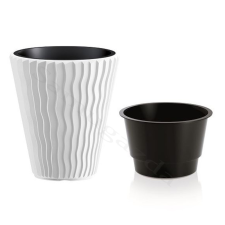  Virágváza alacsony, henger 35 x 38 cm DBSP350 FEHÉR dekoráció