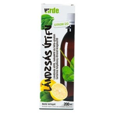 Virde lándzsás útifű szirup citromos - 200ml gyógyhatású készítmény