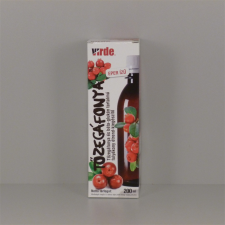 Virde Virde tőzegáfonya folyékony étrend-kiegészítő 200 ml gyógyhatású készítmény